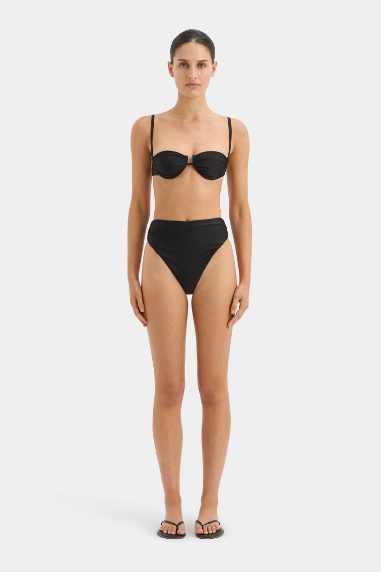 Zoya Gathered High Cut Brief Zoya Gathered High Cut Brief