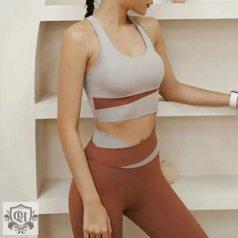 High-Performance Yoga Sports Bra Set – S / Orange High-Performance Yoga Sports Bra Set – S / Orange