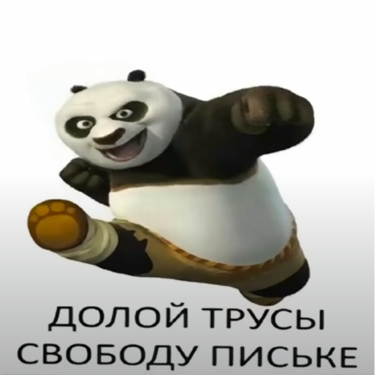 ДОЛОЙ ТРУСЫ СВОБОДУ ПИСЬКЕ!!!!!!!!! ДОЛОЙ ТРУСЫ СВОБОДУ ПИСЬКЕ!!!!!!!!!