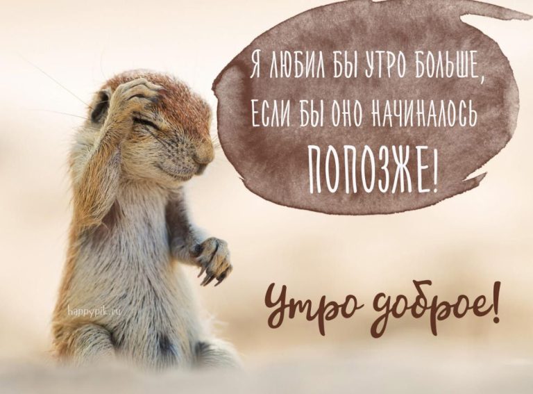 Позитивные картинки Доброе утро 😄 👇 – скачать Позитивные картинки Доброе утро 😄 👇 – скачать