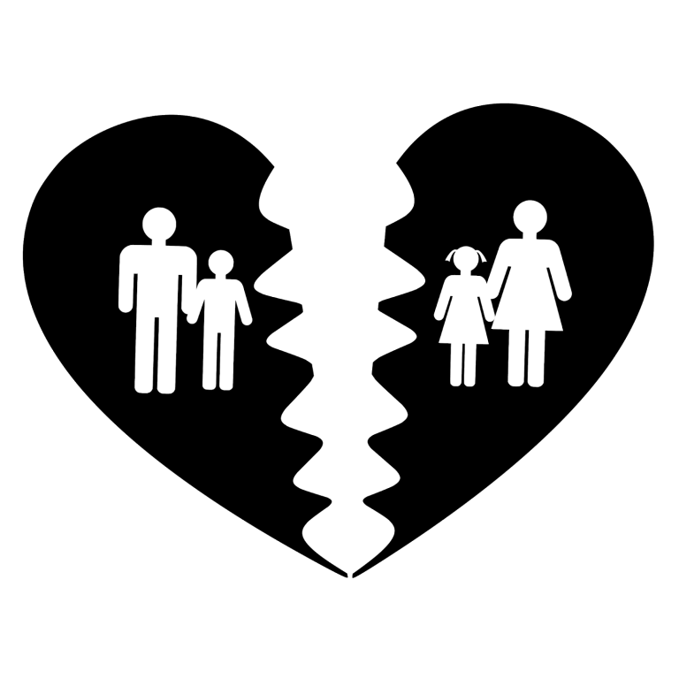 illustrations of divorce and family breakup illustrations of divorce and family breakup