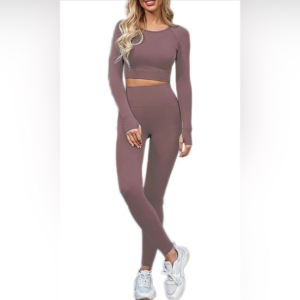 Matching Workout Set – Blush/Mauve/Dusty Rose Colored Nwot | Color: Pink | Size: Small