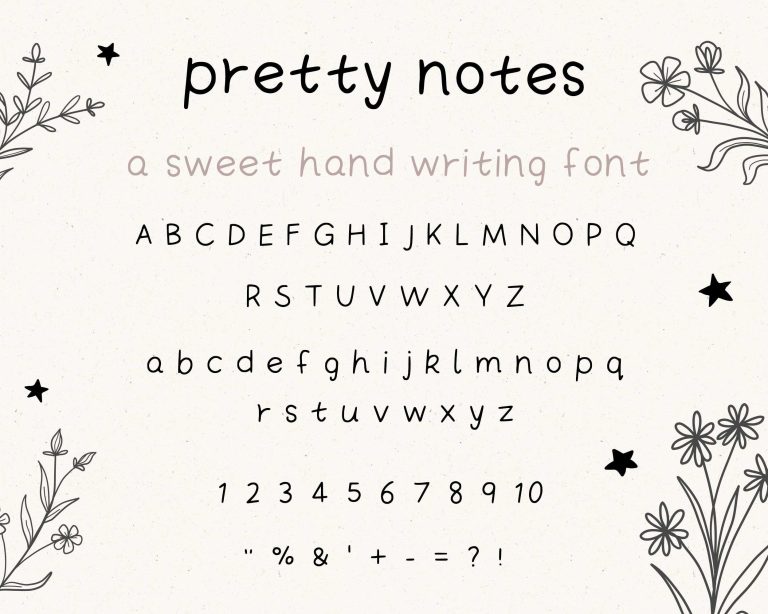 Handwriting Font | cute font | note taking font | Goodnotes font | social media | commercial use | handwritten| dainty | simple | ipad font Handwriting Font | cute font | note taking font | Goodnotes font | social media | commercial use | handwritten| dainty | simple | ipad font