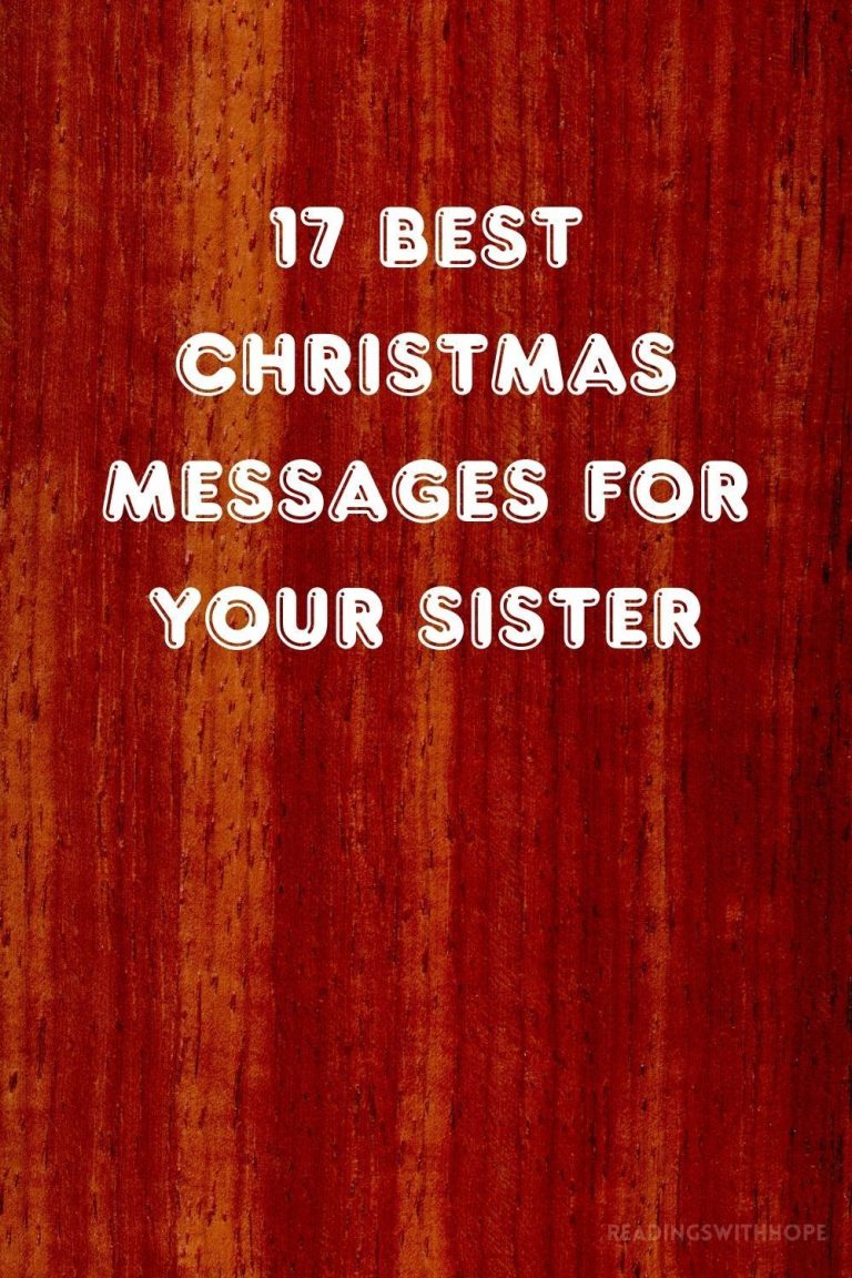 17 Best Christmas Messages for Your Sister 17 Best Christmas Messages for Your Sister