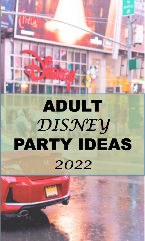 Adult Disney Party Ideas