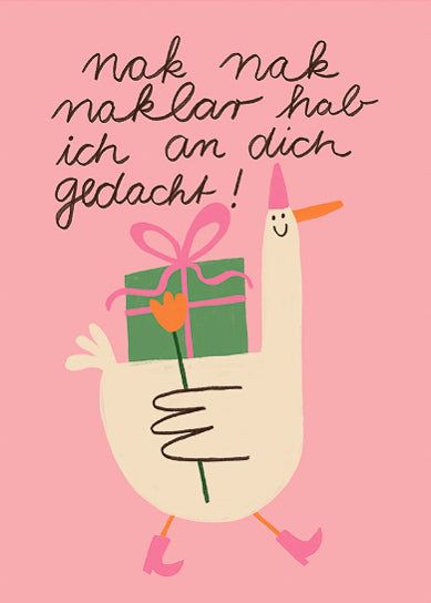 POSTKARTE – NAK NAK NAK POSTKARTE – NAK NAK NAK