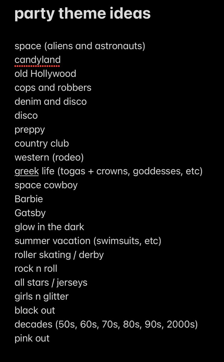 party theme ideas party theme ideas