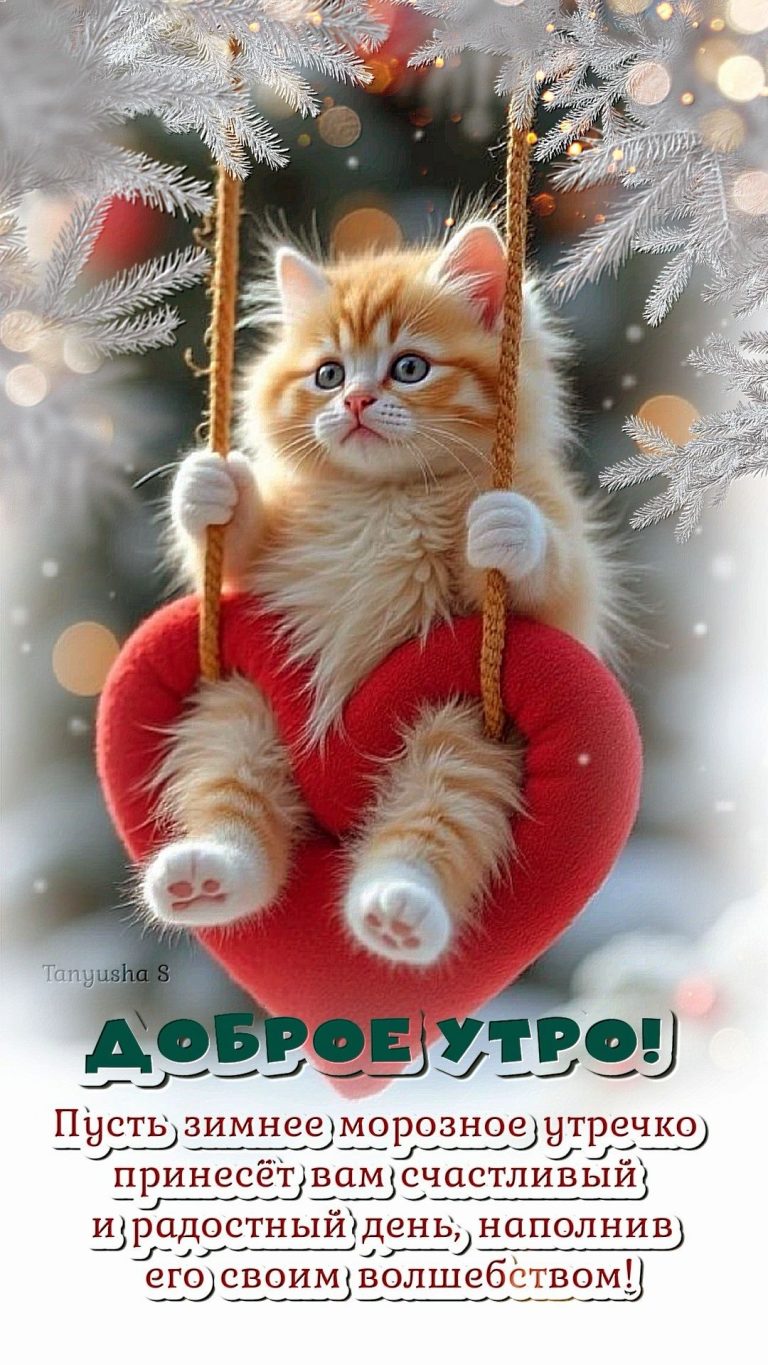 ДОБРОЕ УТРО!❤️⛄️❄️ ДОБРОЕ УТРО!❤️⛄️❄️