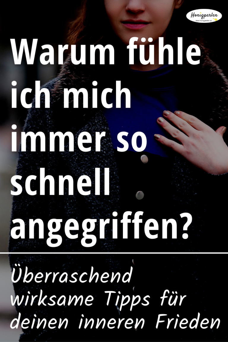 Fühlst du dich schnell angegriffen? Fühlst du dich schnell angegriffen?