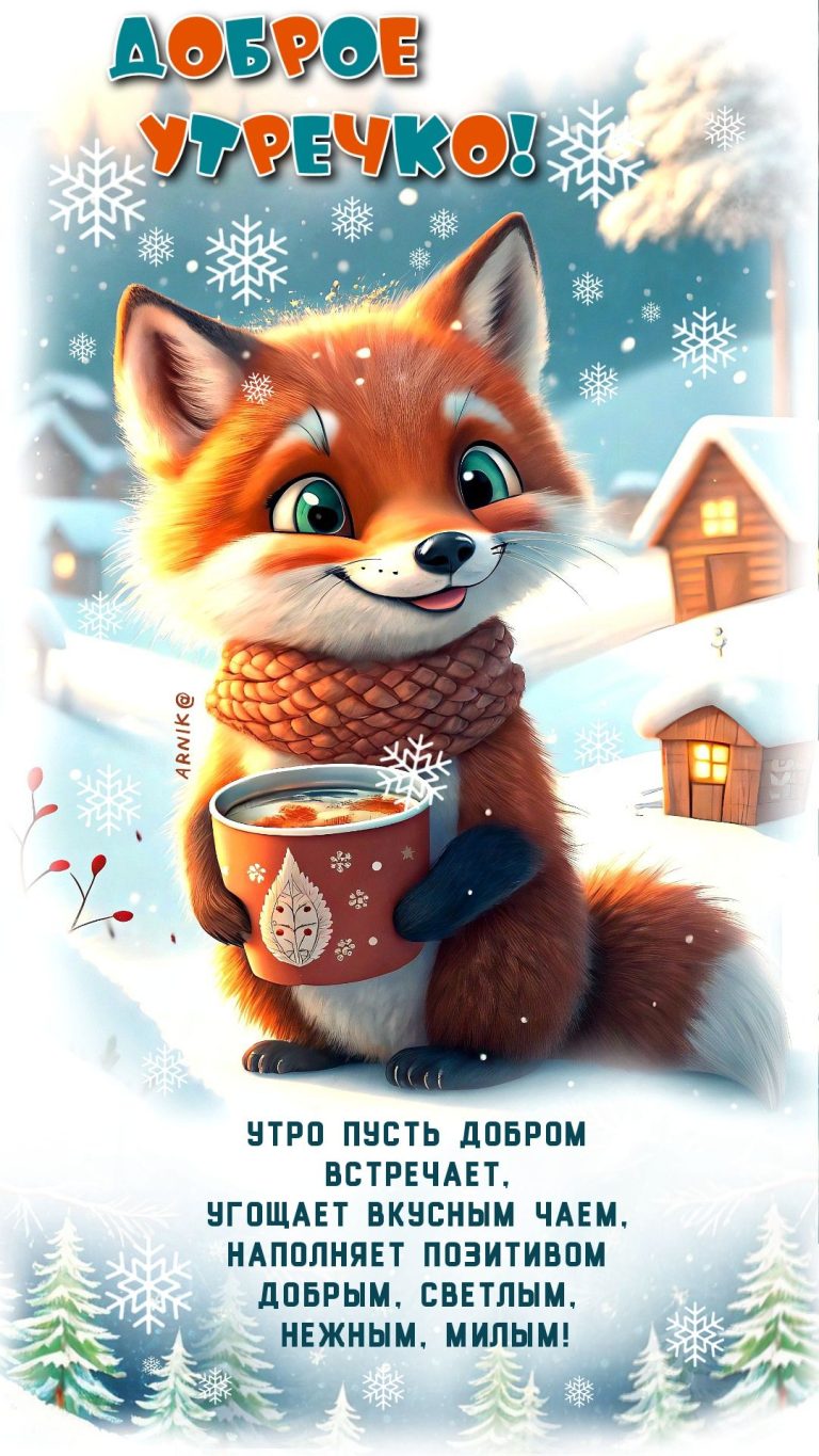 Доброе утречко! ❄️☃️❄️ Доброе утречко! ❄️☃️❄️