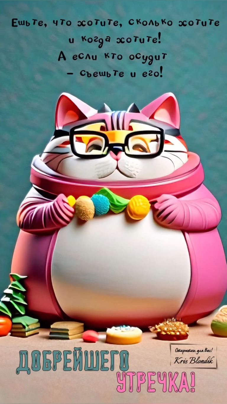 Добрейшего утречка!🍩🍬🍭🍮🍦🧁🍰🎂🐈 Добрейшего утречка!🍩🍬🍭🍮🍦🧁🍰🎂🐈