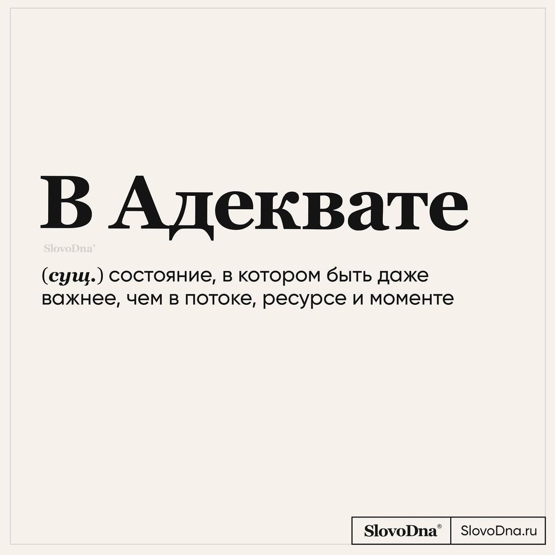 В адеквате В адеквате