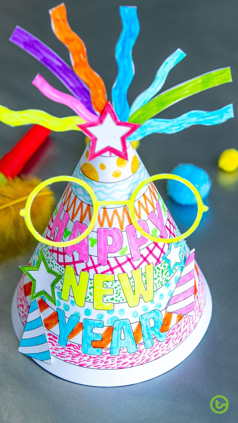 Easy New Year’s Activity for Kids Easy New Year’s Activity for Kids