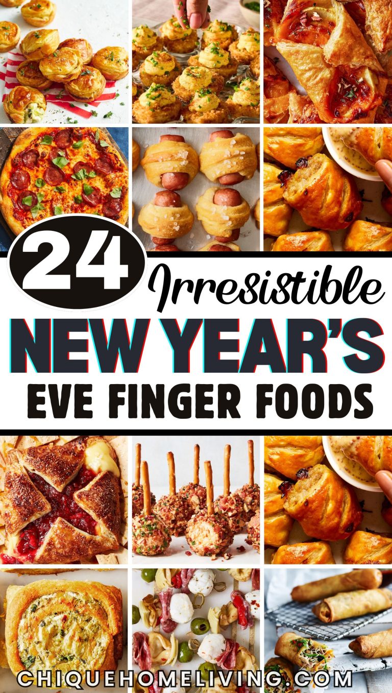 24 Irresistible New Year’s Eve Finger Food Ideas to Impress Your Guests 24 Irresistible New Year’s Eve Finger Food Ideas to Impress Your Guests