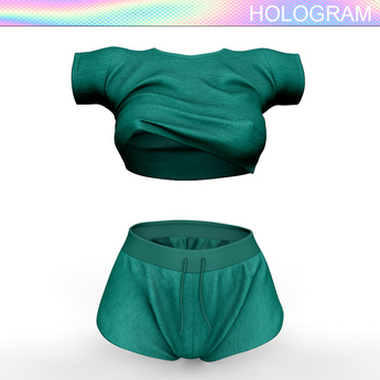 Teal Shorts Outfit Reborn Waifu Legacy Perky Maitreya Petite