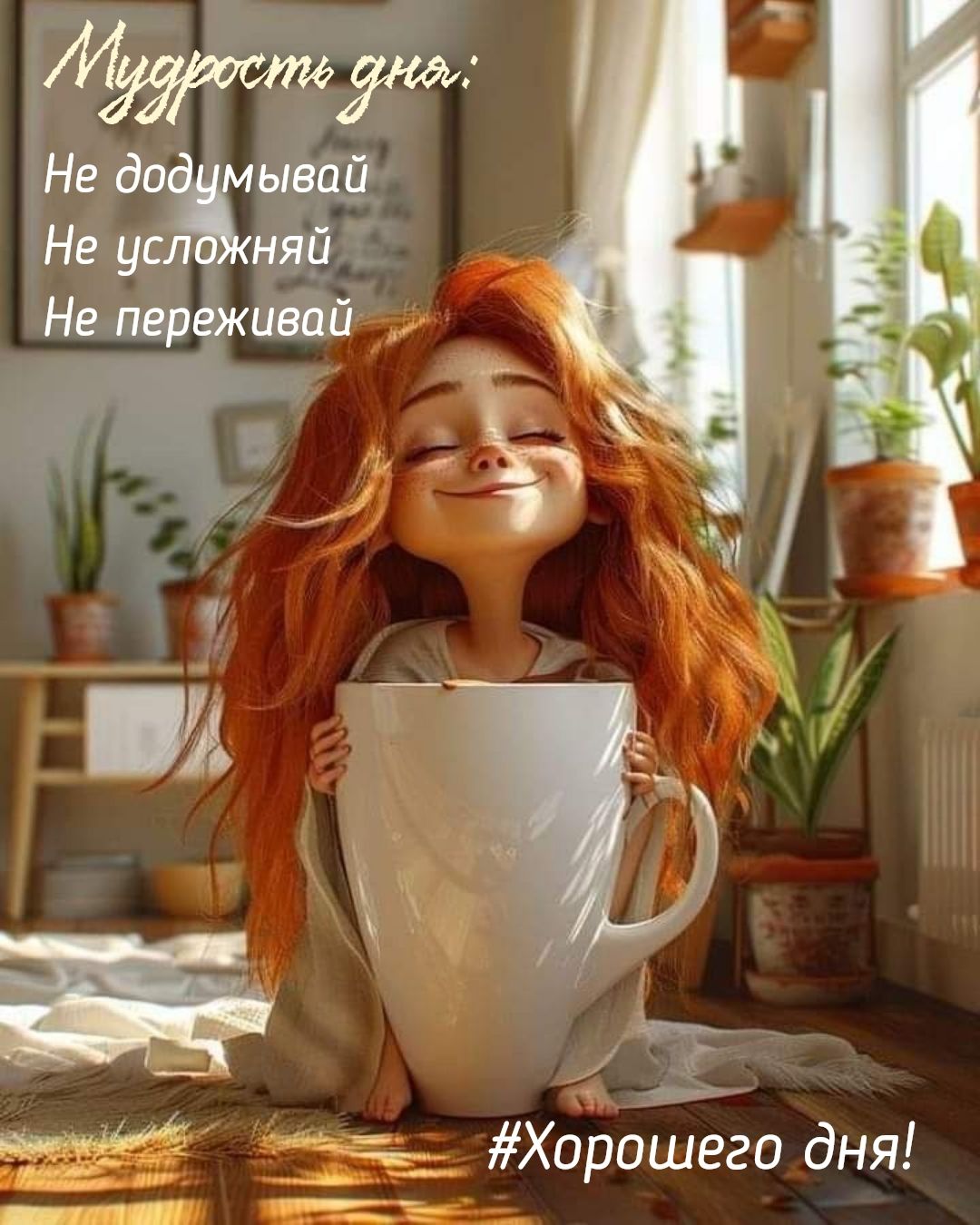 Не додумывай Не усложняй Не переживай Не додумывай Не усложняй Не переживай