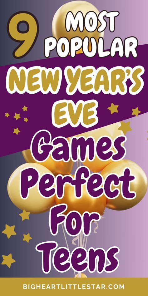 9 New Year’s Eve Games For Teens That Set The Party Vibes Alive 9 New Year’s Eve Games For Teens That Set The Party Vibes Alive