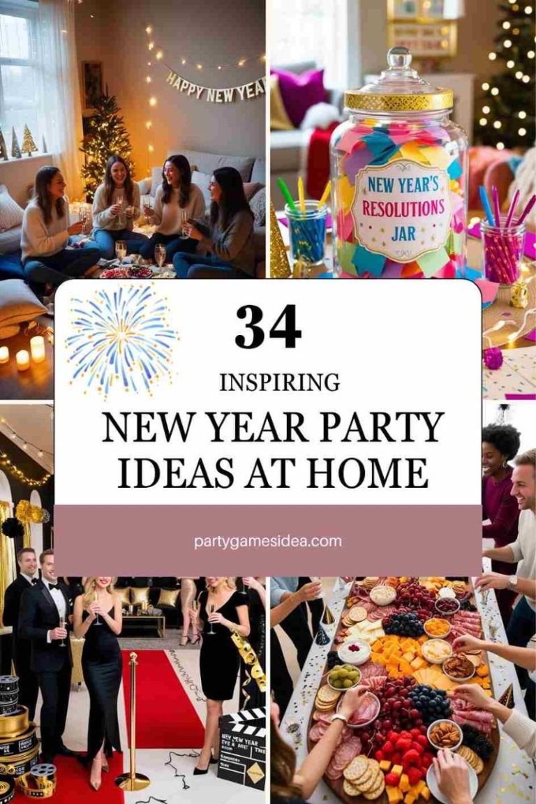 34 Inspiring New Year Party Ideas at Home 34 Inspiring New Year Party Ideas at Home