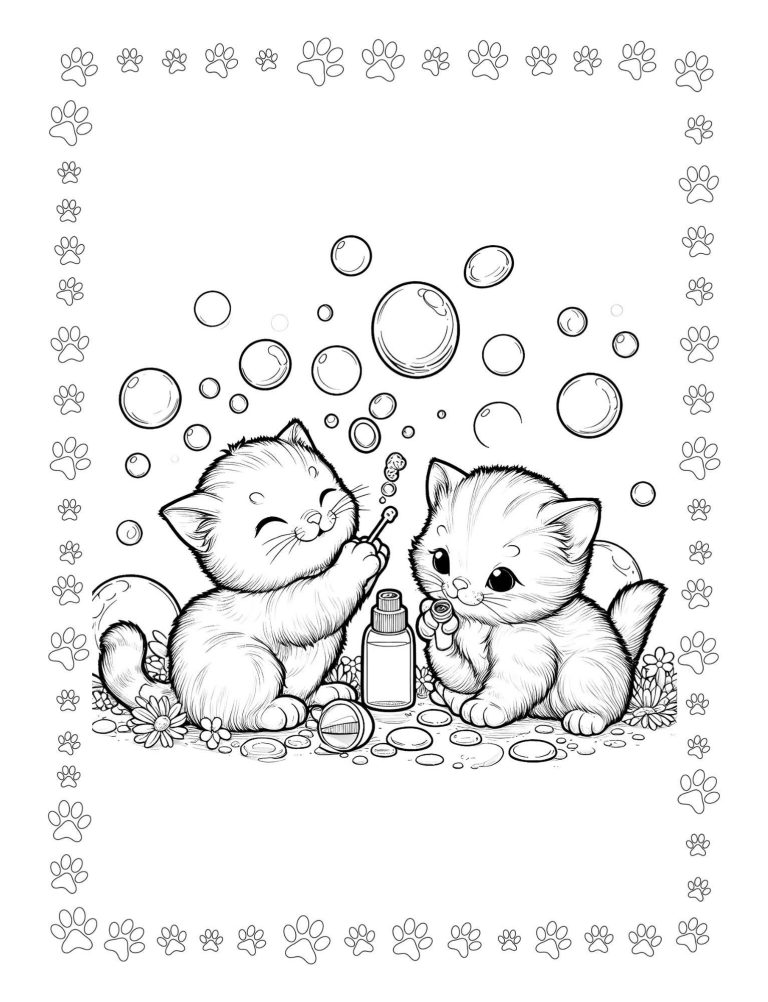 Lot de 30 pages à colorier pour chaton – Adorables motifs pour enfants et adultes Lot de 30 pages à colorier pour chaton – Adorables motifs pour enfants et adultes
