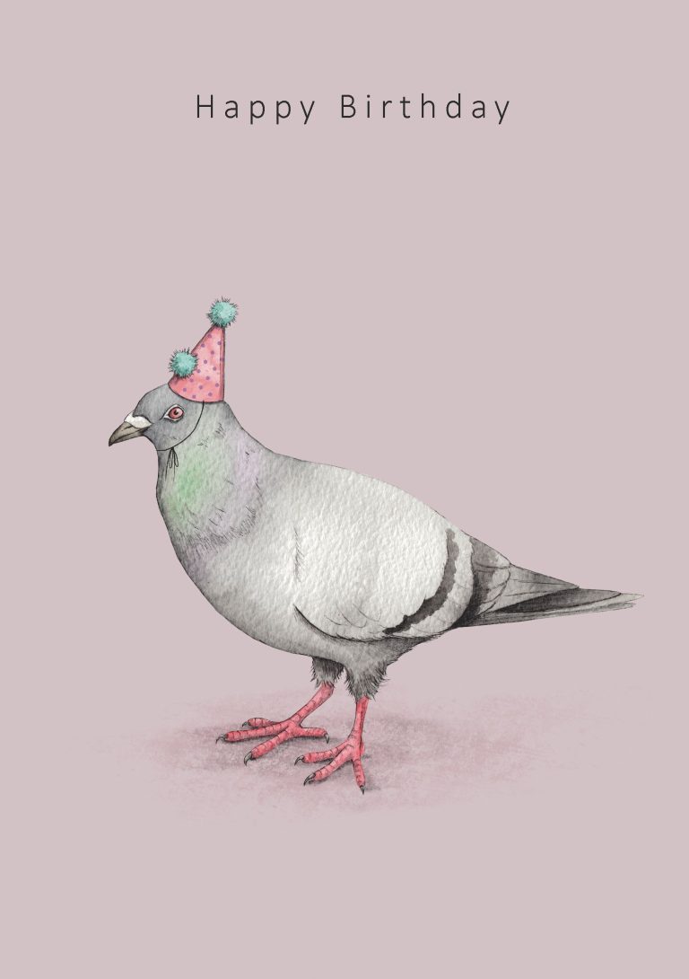 Pigeon birthday card Pigeon birthday card