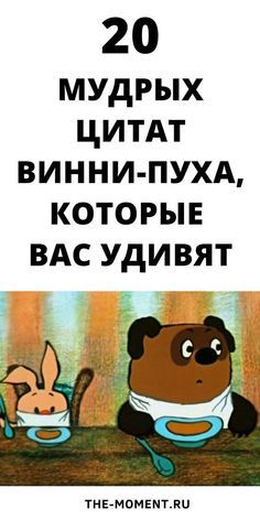 20 мудрых истин от Винни-Пуха 20 мудрых истин от Винни-Пуха