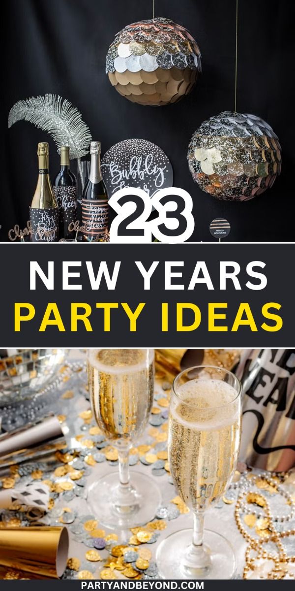 23 Easy New Year’s Party Ideas for a Fun and Stress-Free Celebration! 23 Easy New Year’s Party Ideas for a Fun and Stress-Free Celebration!