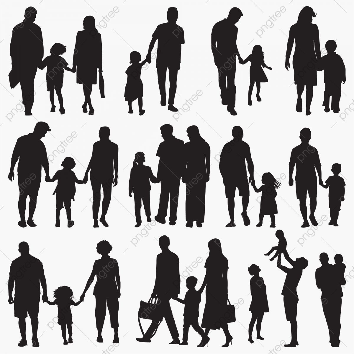 Family 3 Silhouette PNG Images, Family Silhouettes 3, Actions, Baby, Black PNG Image For Free Download Family 3 Silhouette PNG Images, Family Silhouettes 3, Actions, Baby, Black PNG Image For Free Download