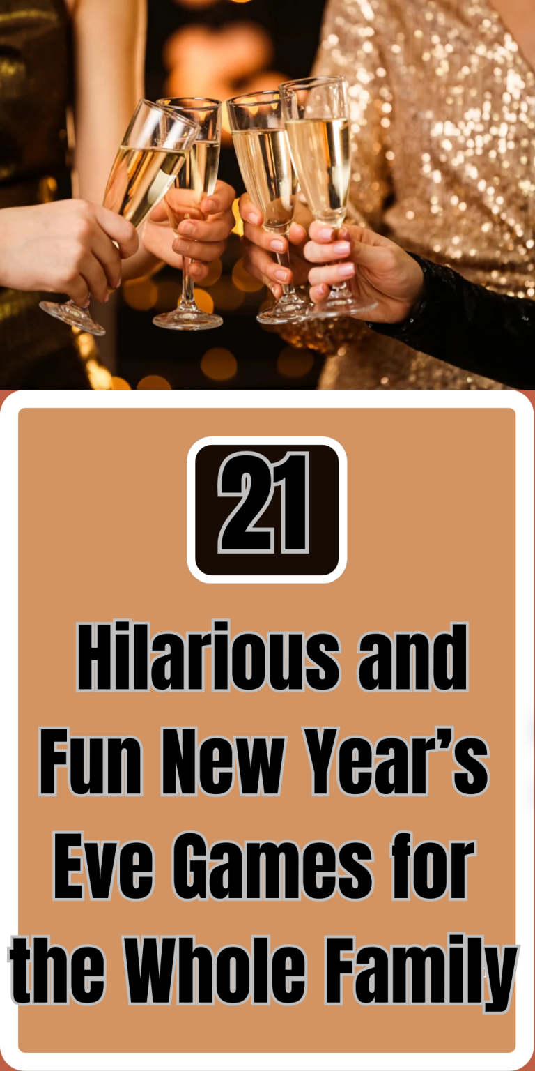 21 Hilarious and Fun New Year’s Eve Games for the Whole Family 21 Hilarious and Fun New Year’s Eve Games for the Whole Family
