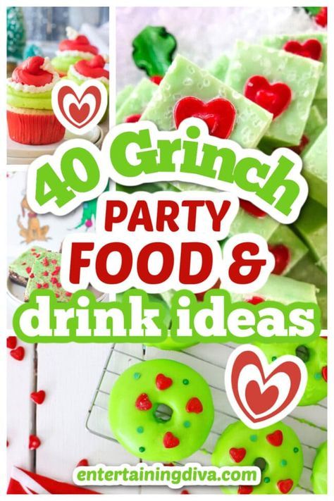 40 Grinch Party Food and Drink Ideas 40 Grinch Party Food and Drink Ideas