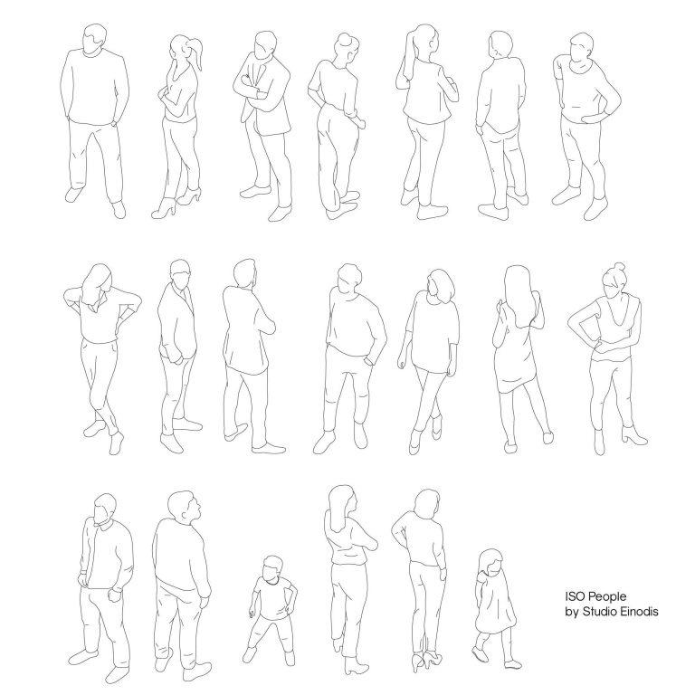 Isometric People. Flat Vector People silhouette, digital file of 20 silhouettes. EPS, Ai, SVG, PNG Isometric People. Flat Vector People silhouette, digital file of 20 silhouettes. EPS, Ai, SVG, PNG