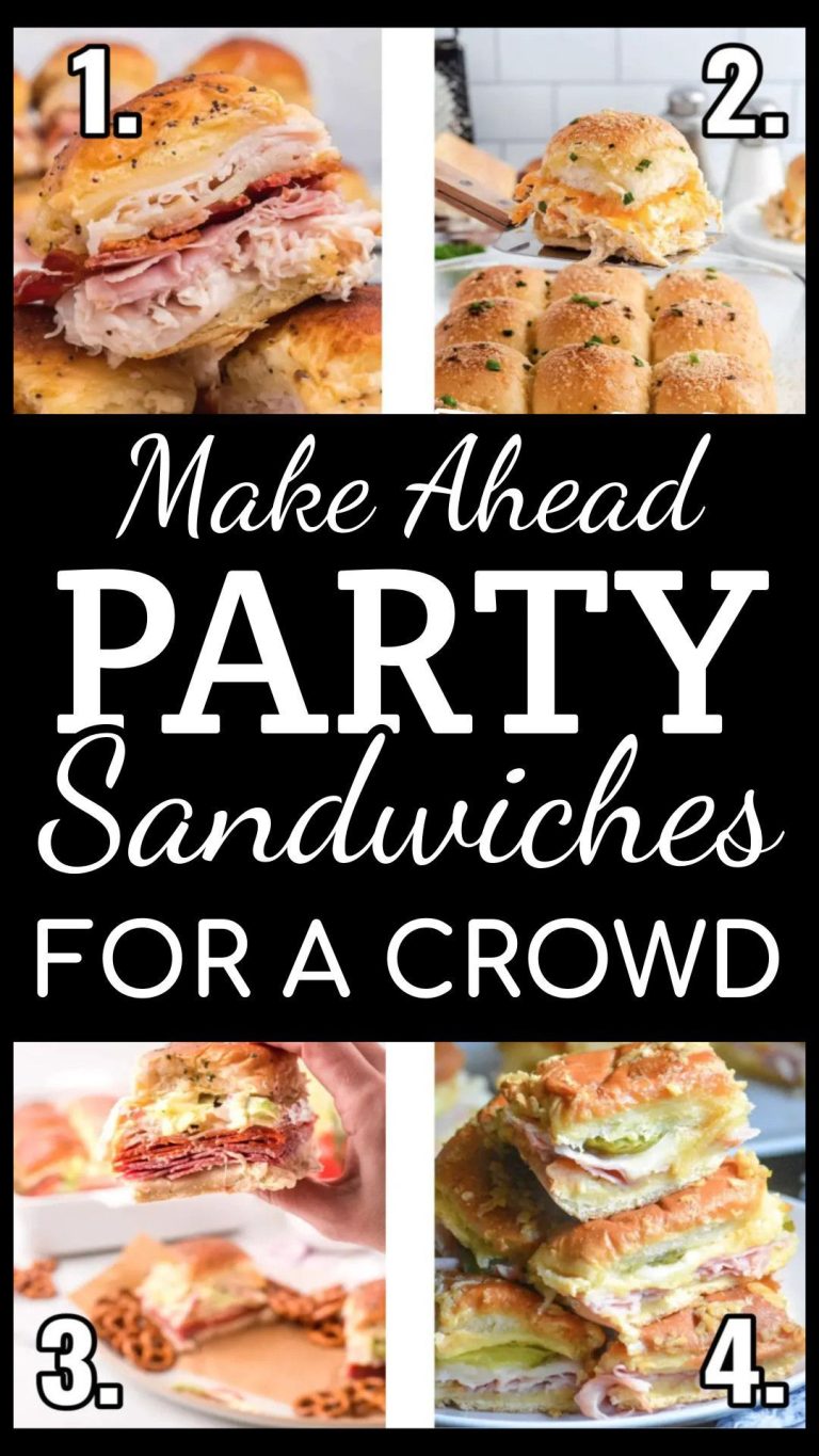 Make Ahead Party Sandwiches For A Crowd Make Ahead Party Sandwiches For A Crowd
