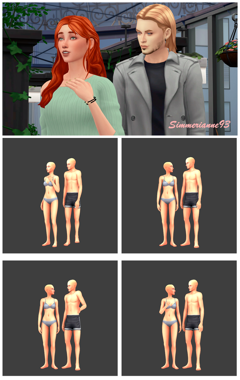 [Simmerianne93]Conversation_poses_02 | Simmerianne93