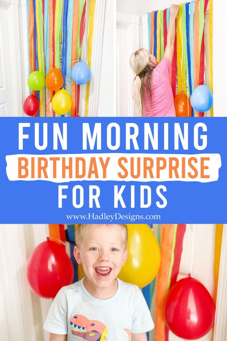 Fun Morning Birthday Surprise for Kids Fun Morning Birthday Surprise for Kids