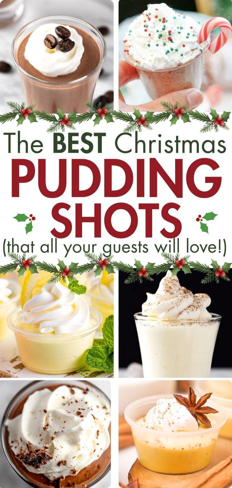 Pudding Shots For Christmas Pudding Shots For Christmas