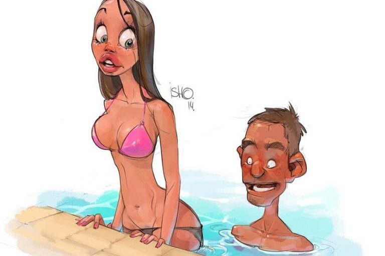 Необычные, соблазнительные иллюстрации NSFW Художник Сергей Ишмаев Необычные, соблазнительные иллюстрации NSFW Художник Сергей Ишмаев