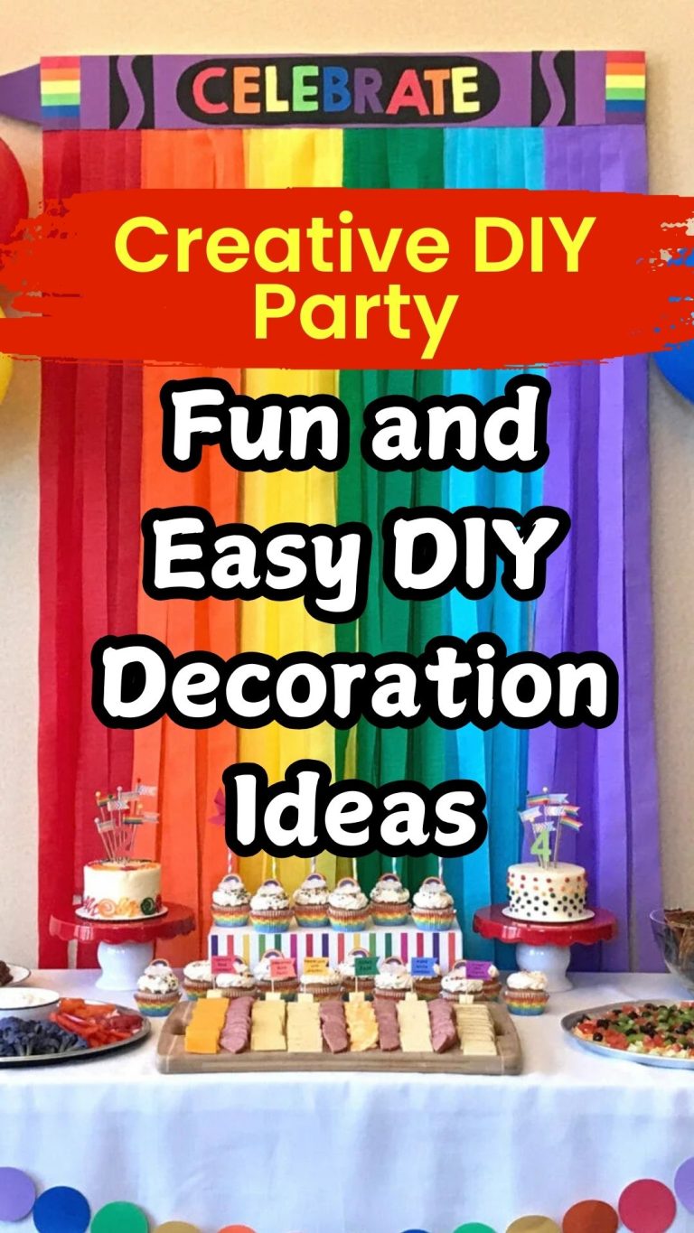 Creative DIY Party – Fun and Easy DIY Decoration Ideas Creative DIY Party – Fun and Easy DIY Decoration Ideas