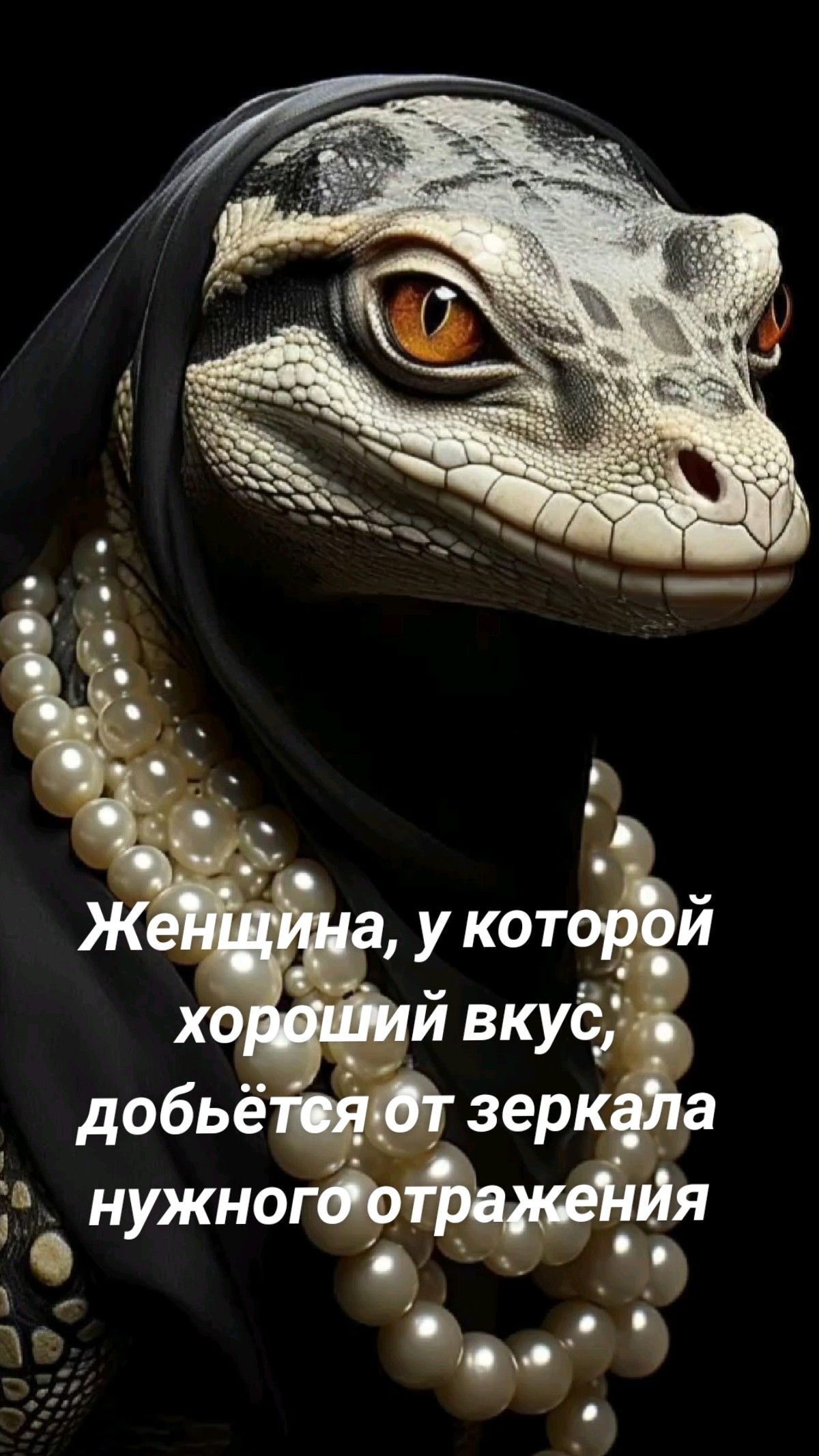 Женщина, у которой хороший вкус, добьётся от зеркала нужного отражения Женщина, у которой хороший вкус, добьётся от зеркала нужного отражения