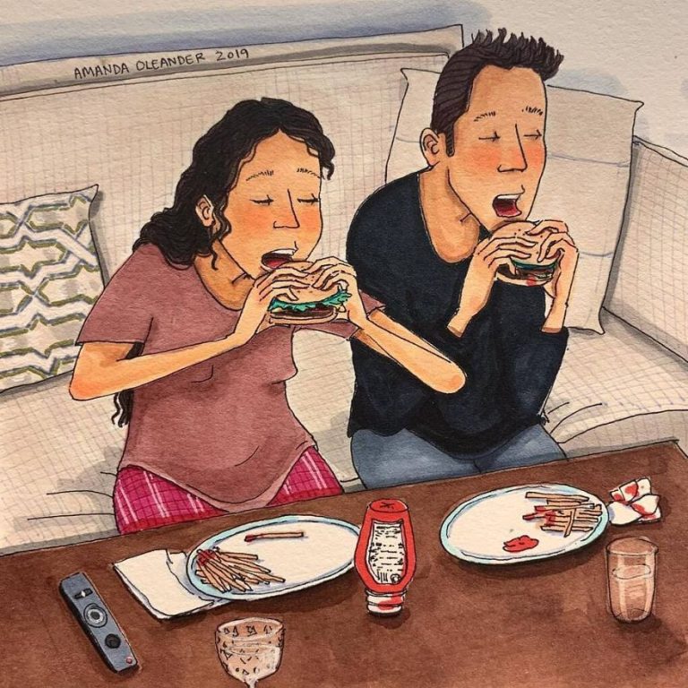 Artist Shows How Passionate Couples Behave When Nobody Sees Them (New Pics) Artist Shows How Passionate Couples Behave When Nobody Sees Them (New Pics)