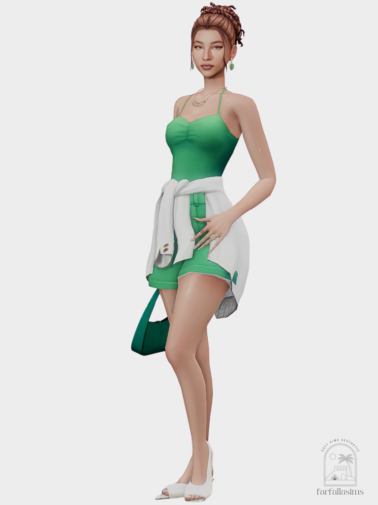 Sims 4 CC Summer Lookbook Aesthetic Sims 4 CC Summer Lookbook Aesthetic