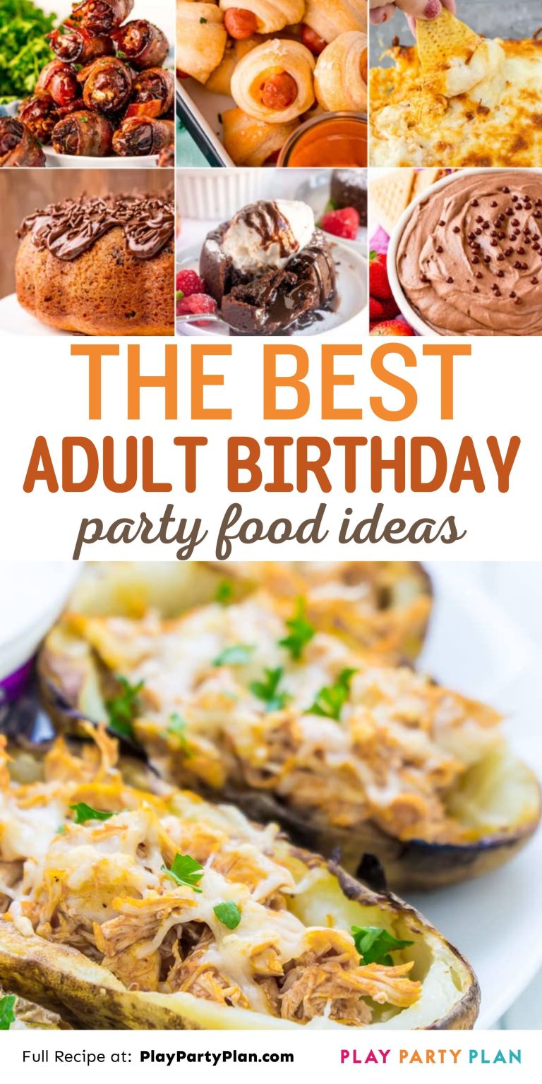 Best Party Foods for Adult Birthday Parties Best Party Foods for Adult Birthday Parties