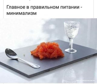 Главное в правильном питании – минимализм – АйДаПрикол Главное в правильном питании – минимализм – АйДаПрикол