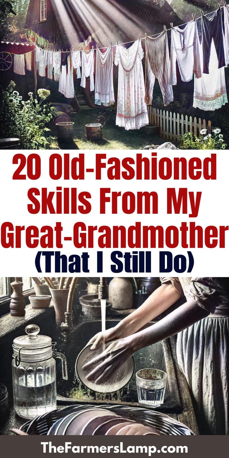 20 Old-Fashioned Skills From My Great-Grandmother (That I Still Do) 20 Old-Fashioned Skills From My Great-Grandmother (That I Still Do)