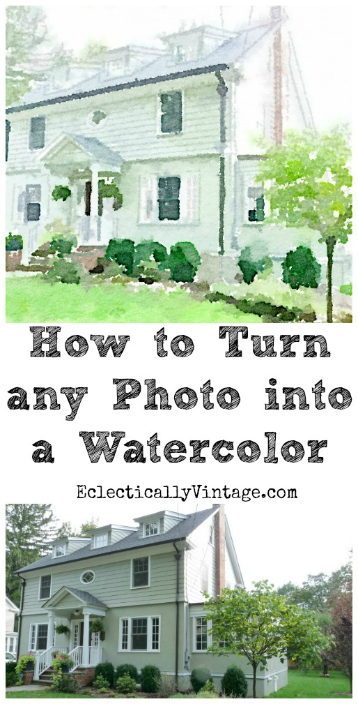 How to Turn any Photo into a Watercolor How to Turn any Photo into a Watercolor