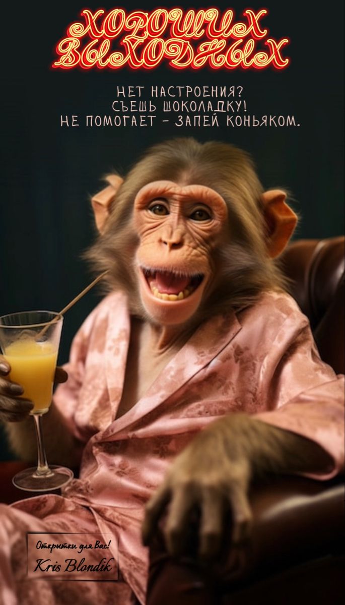Хороших выходных!🥂